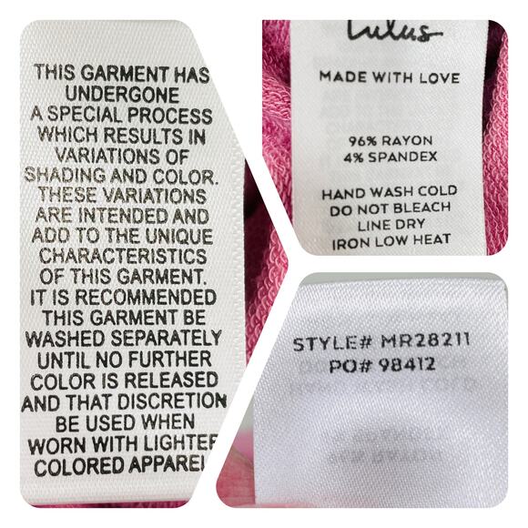 Lulu’s Winslet Pink Soft Knit Sleeveless Romper Barbiecore Jumpsuit XS NWT - Picture 11 of 12